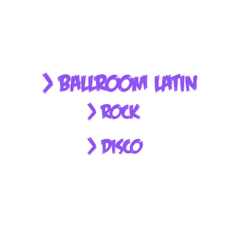 Cours Danses de salon latines, Rock, Disco
