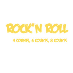 Rock'n Roll : Rock 1-count, 4-counts, 6-counts, 8-counts, Discoswing -first subscription