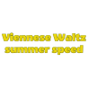 Viennese waltz summer