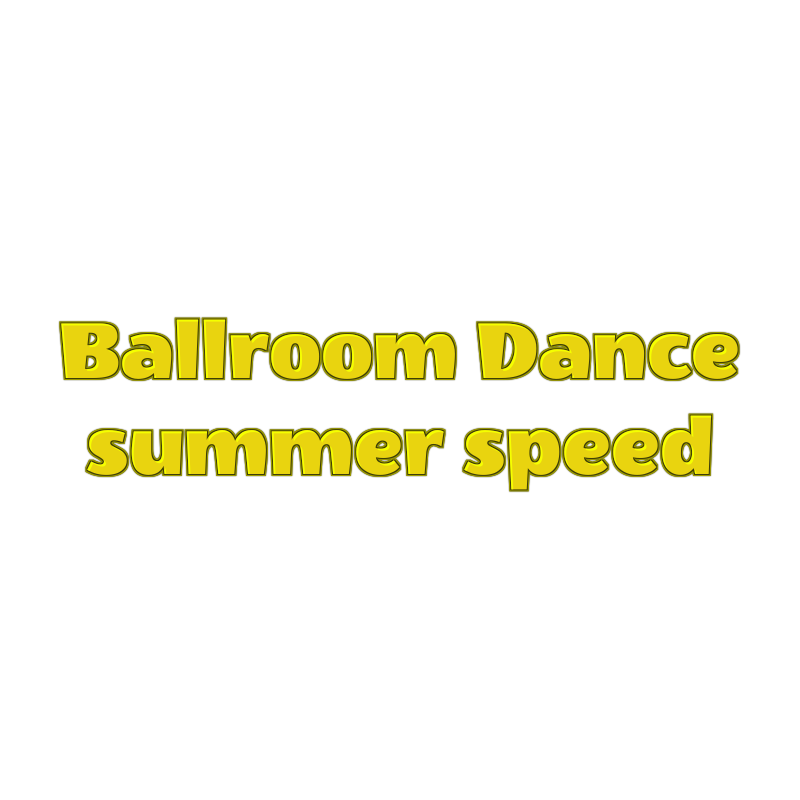 Ballroom dance speed